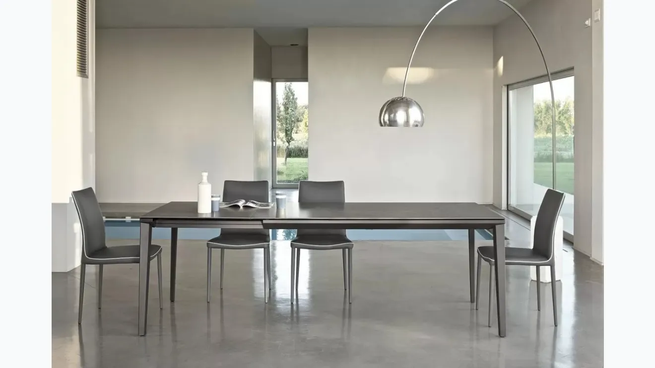 Table extensible Echo en SuperCeramica de Bontempi