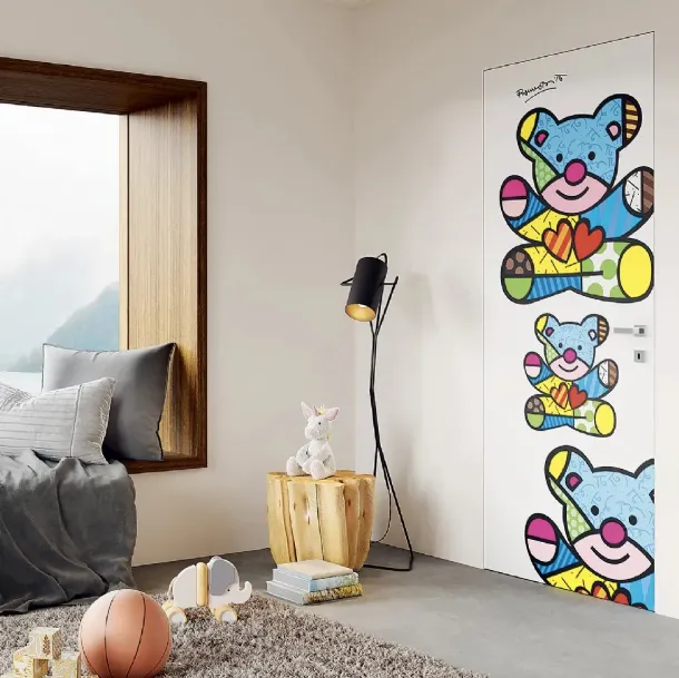 Porte intérieure à cadre Fin de Mur Britto de Bertolotto