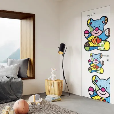 Porte intérieure à cadre Fin de Mur Britto de Bertolotto